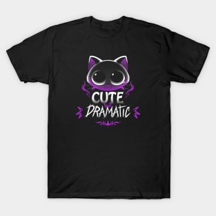 Cute But Dramatic Cat by Tobe Fonseca T-Shirt